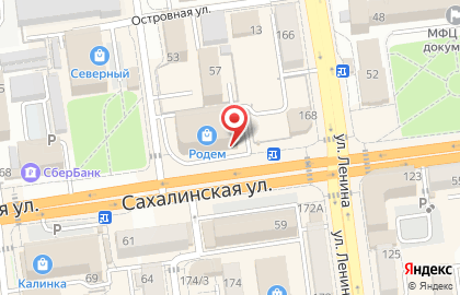 Рестобар Sova на Сахалинской улице на карте