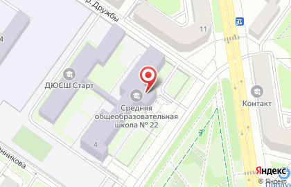 Молодежный народный театр Игра в Орджоникидзевском районе на карте