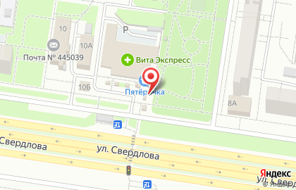 Киоск по продаже фруктов и овощей в Автозаводском районе на карте