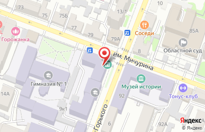 ЗАО АКБ Русславбанк в Октябрьском районе на карте
