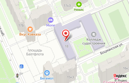Абис-2 в Петроградском районе на карте