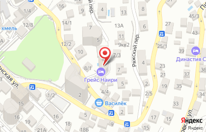 Кафе Наири в Центральном районе на карте