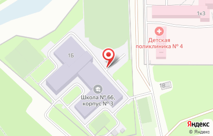 Средняя общеобразовательная школа №66 г. Пензы им. В.А. Стукалова в Пензе на карте