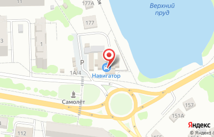 Ломбард Аврора в Ульяновске на карте