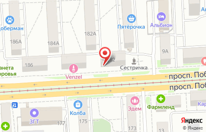 Фотокопицентр в Курчатовском районе на карте