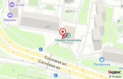 Киоск по продаже колбасных изделий, район Савёлки на карте