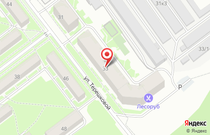 Мастер Окон 24 на улице Терешковой на карте