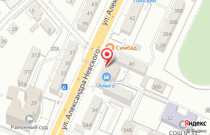 Банкомат Газпромбанк, филиал в г. Калининграде на улице Александра Невского на карте