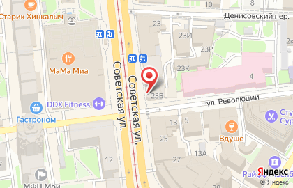 Фирменный магазин Ермолино в Центральном районе на карте