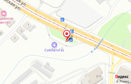 Автосервис АГЗС на Трактовой улице на карте