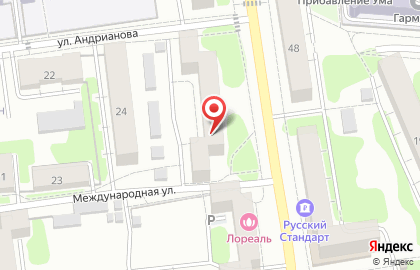 Салон текстиля и штор Мир штор на Калинина на карте