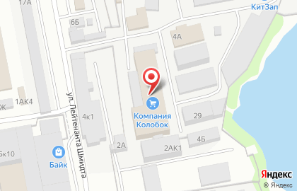 ООО ЭТАЛОН на улице Лейтенанта Шмидта на карте
