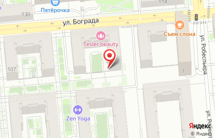 Молния на улице Профсоюзов на карте