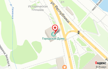 Краеведческий музей Городская Дума на улице Ленина на карте