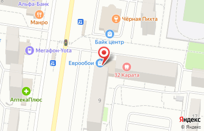 Магазин еврообоев в Автозаводском районе на карте