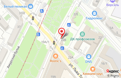 Ювелирный салон Дружба на улице Льва Толстого на карте