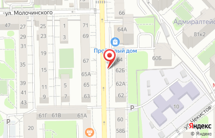 Банкомат КБ БФГ-Кредит, Калининградский филиал на карте