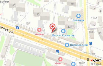 Киоск по продаже хлебобулочных изделий в Ростове-на-Дону на карте