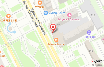 Зоомагазин Котопёс на бульваре Строителей на карте