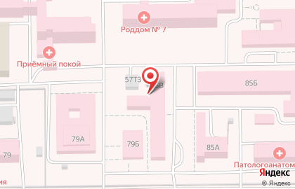 Больница Первая республиканская клиническая больница на Воткинском шоссе на карте