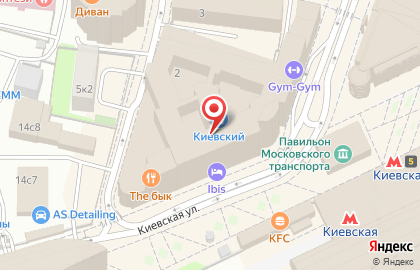 Китеж на Киевской улице на карте