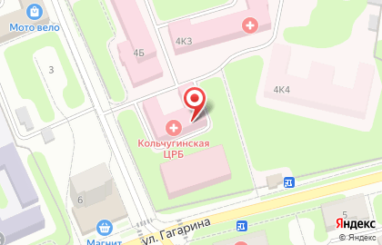 Кольчугинское межрайонное отделение на карте