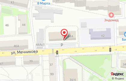 Рекламное агентство Агама в Железнодорожном районе на карте