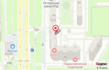 Парк Гранд на проспекте Вячеслава Клыкова на карте