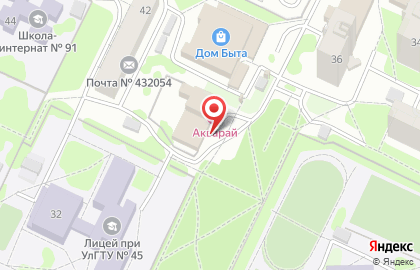 Автомойка Акварай на карте