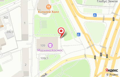 Колизей Холл на карте