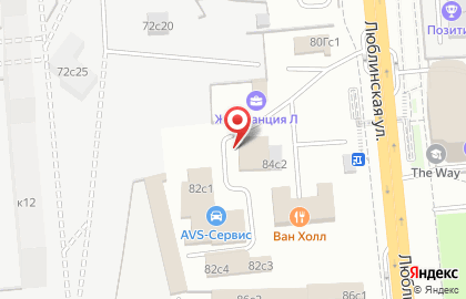 Интернет-магазин Besttehnika на Люблинской улице на карте