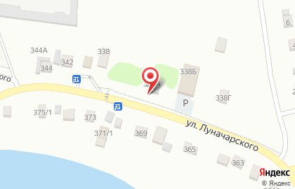 Магазин Саморезик на улице Луначарского на карте