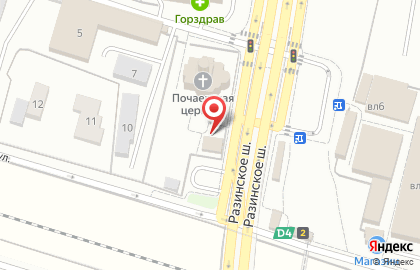 Храм Почаевской Иконы Божией Матери в Москве на карте