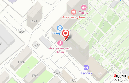 Ногтевая студия Коза Ностра на улице Черняховского на карте