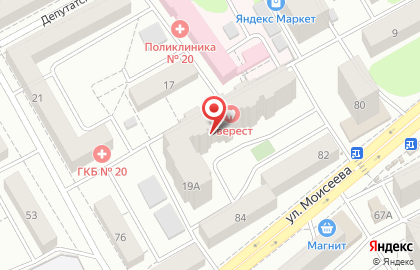Центр красоты Златы Сиверской на Депутатской улице на карте