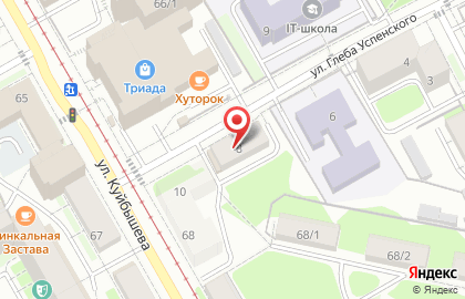 Служба социальных участковых на карте