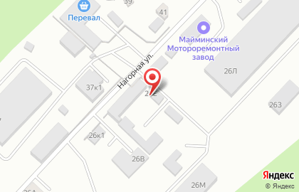 Алтай-тур на Нагорной улице на карте