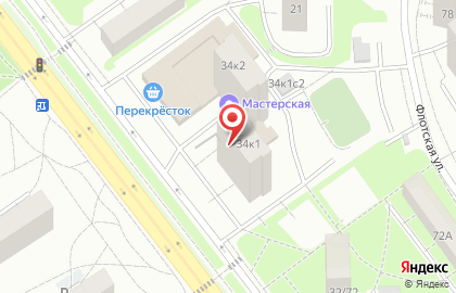 Супермаркет Магнит в Москве на карте