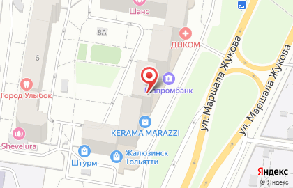 Городской Оздоровительный Центр на улице Маршала Жукова на карте