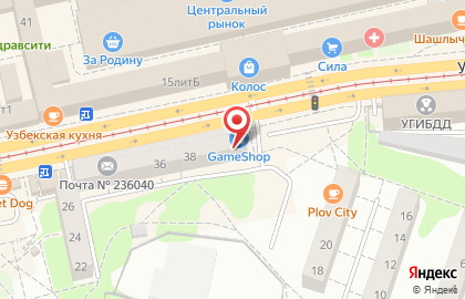 Брокерская компания Финам на улице Черняховского на карте