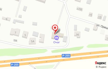 Очаг на карте