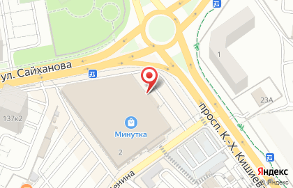 Цифровой гипермаркет DNS в Октябрьском районе на карте