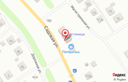 Мотель в Нижнем Новгороде на карте