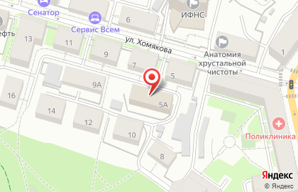 Администрация Управление образования в Верх-Исетском районе на карте