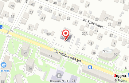 Военно-учетный стол администрации города-курорта Железноводска Ставропольского края на карте