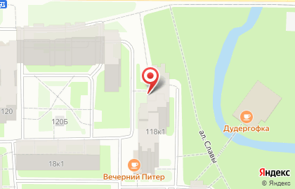 Детская библиотека Синяя птица в Красносельском районе на карте