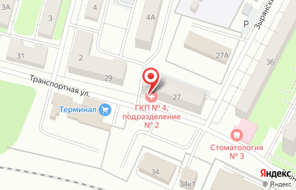Автомат по продаже кофе Uvenco на Транспортной улице на карте