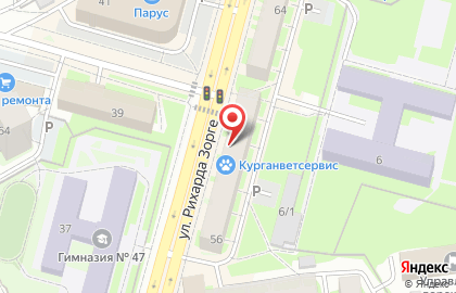 Магазин игрушек Эльф на улице Рихарда Зорге на карте