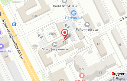 Многофункциональный центр Мои документы на Красноармейской улице на карте