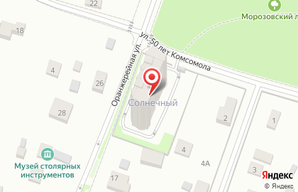 Московская областная коллегия адвокатов Эквитас на Оранжерейной улице на карте